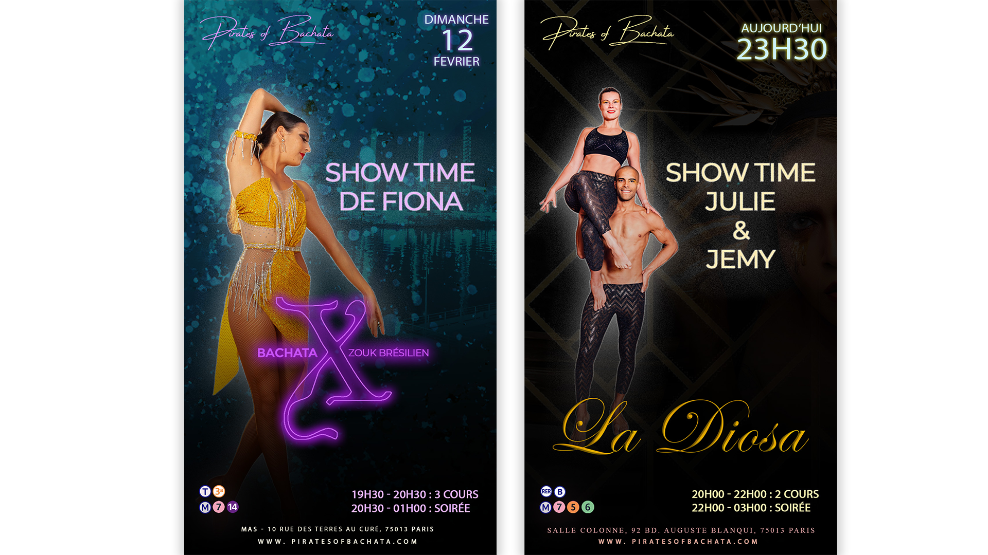 publicité digital pour des soirées